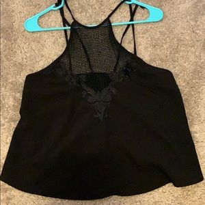 cute dressy black top